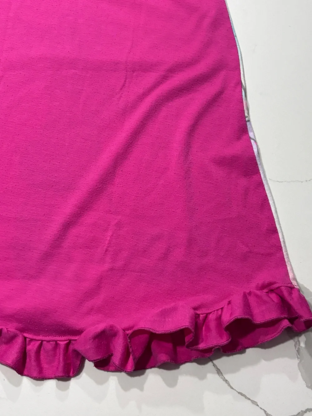 The Children’s Place Girls Pink Blue Sleeveless Nightgown Pajamas Pjs 7/8